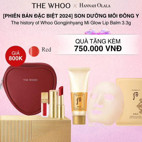  DEAL 10: [PHIÊN BẢN ĐẶC BIỆT 2024] SON DƯỠNG CÓ MÀU ĐỈNH NHẤT HỆ MẶT TRỜI MI GLOW LIP BALM 