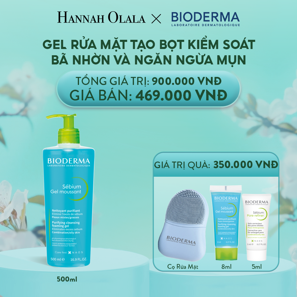 E1310: DEAL 8: GEL RỬA MẶT KIỂM SOÁT BÃ NHỜN VÀ NGĂN NGỪA MỤN