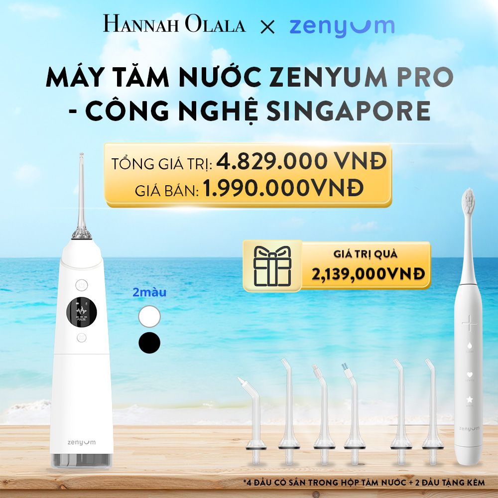 DEAL 1: MÁY TĂM NƯỚC ZENYUM PRO - CÔNG NGHỆ SINGAPORE
