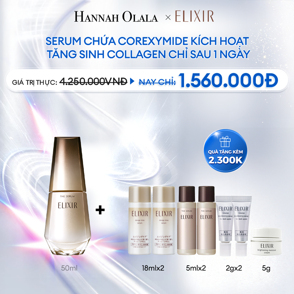 A33_DEAL 3: SERUM KÍCH HOẠT TRẺ HÓA LÀN DA ELIXIR THE SERUM 50ML