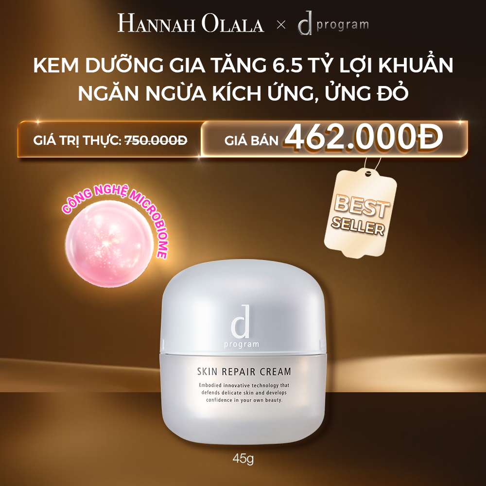 C39: DEAL 3 BACK-UP: KEM DƯỠNG ẨM VÀ PHỤC HỒI DA D PROGRAM SKIN REPAIR CREAM 45G