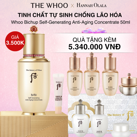  DEAL 3: TINH CHẤT TỰ SINH CHỐNG LÃO HÓA BICHUP 50ML 