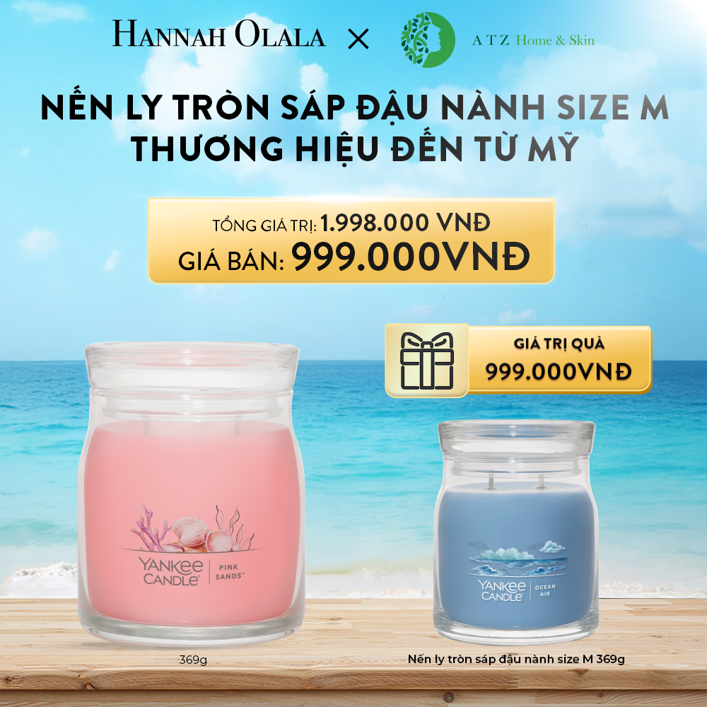 DEAL 4: MUA NẾN LY TRÒN SÁP ĐẬU NÀNH SIZE M MUA 1 TẶNG 1 (CHỌN THÊM MÙI NOTE TRONG GHI CHÚ)