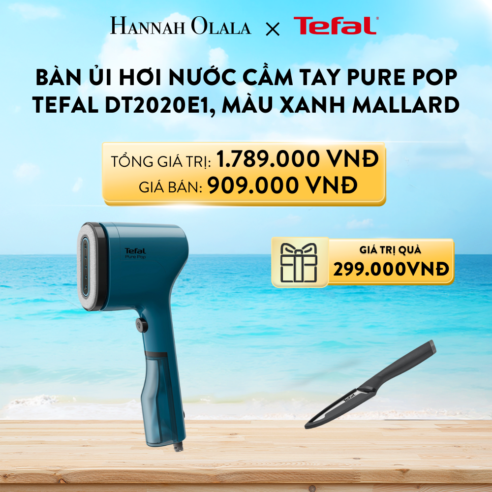A736_DEAL 5: BÀN ỦI HƠI NƯỚC CẦM TAY PURE POP TEFAL