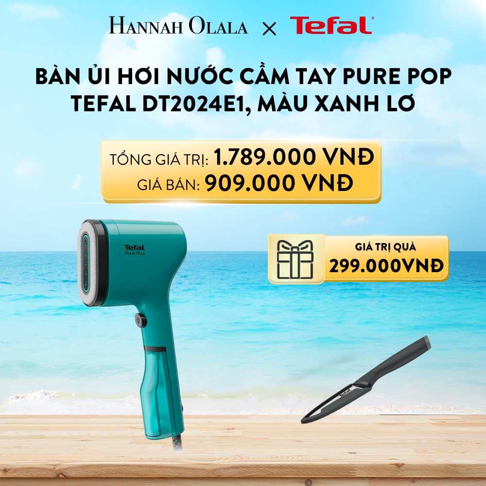 A736_DEAL 5: BÀN ỦI HƠI NƯỚC CẦM TAY PURE POP TEFAL