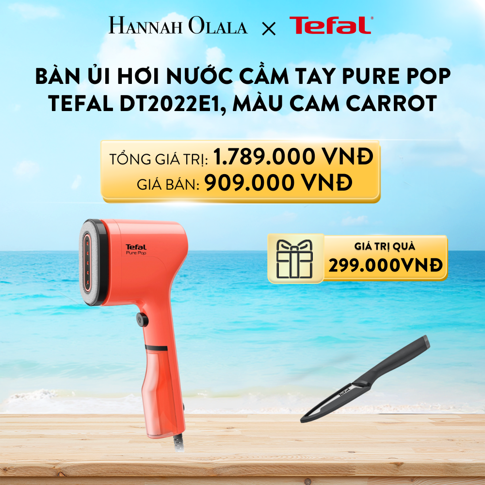 A736_DEAL 5: BÀN ỦI HƠI NƯỚC CẦM TAY PURE POP TEFAL