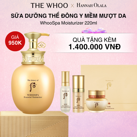  DEAL 7: SỮA DƯỠNG THỂ ĐÔNG Y SPA MOISTURIZER 