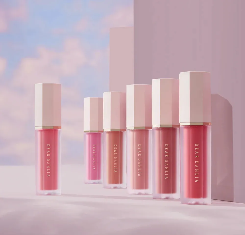 E112_DEAL 3: MÁ HỒNG DẠNG NƯỚC DEAR DAHLIA PETAL DROP LIQUID BLUSH 4G