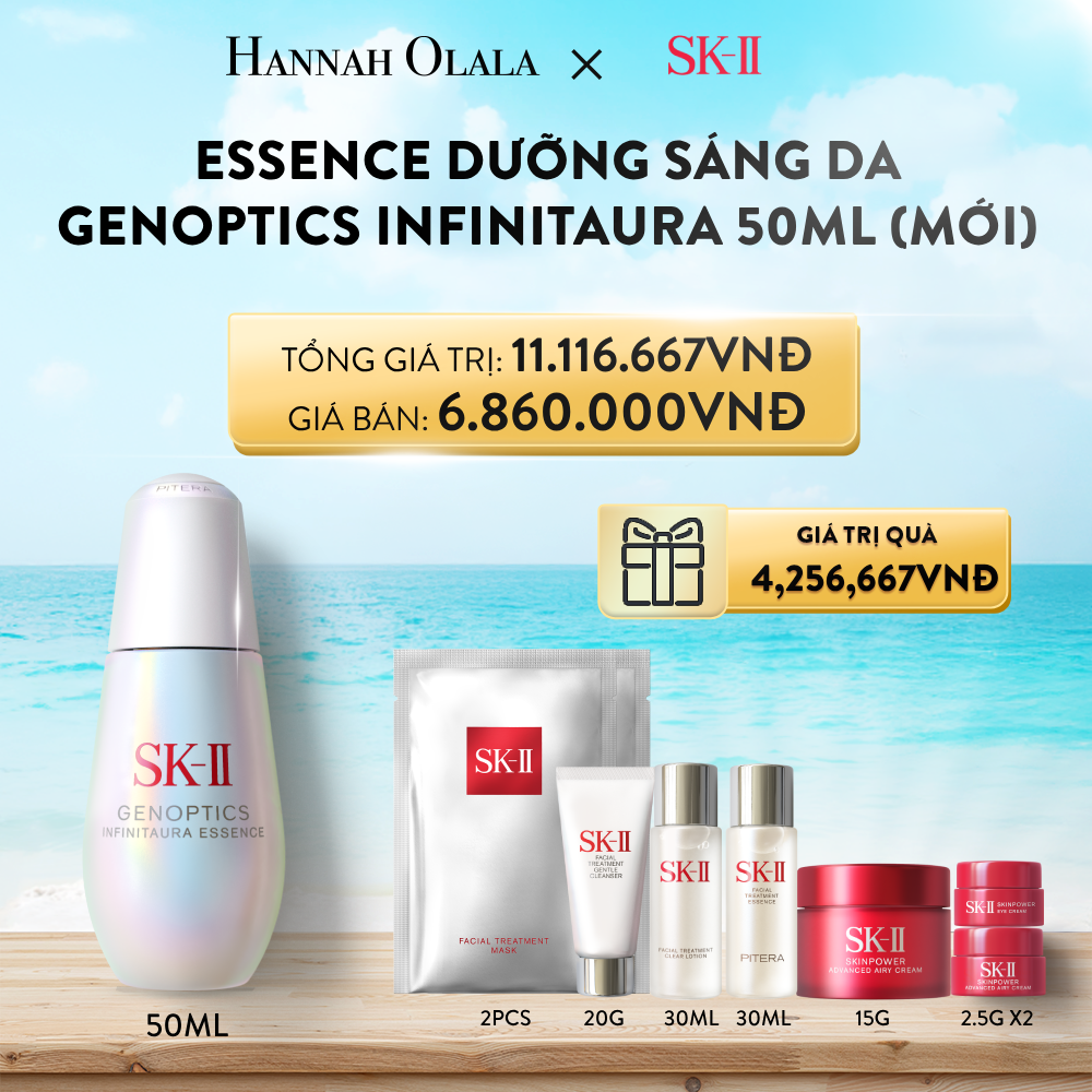 A418_DEAL 1: ESSENCE DƯỠNG SÁNG DA GENOPTICS INFINITAURA 50ML (PHIÊN BẢN CẢI TIẾN)
