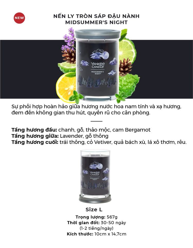 A239_DEAL 1: MUA ĐÈN ĐỐT NẾN HẸN GIỜ 4HOME VÀ NẾN LY TRÒN SÁP ĐẬU NÀNH YANKEE CANDLE SIZE L