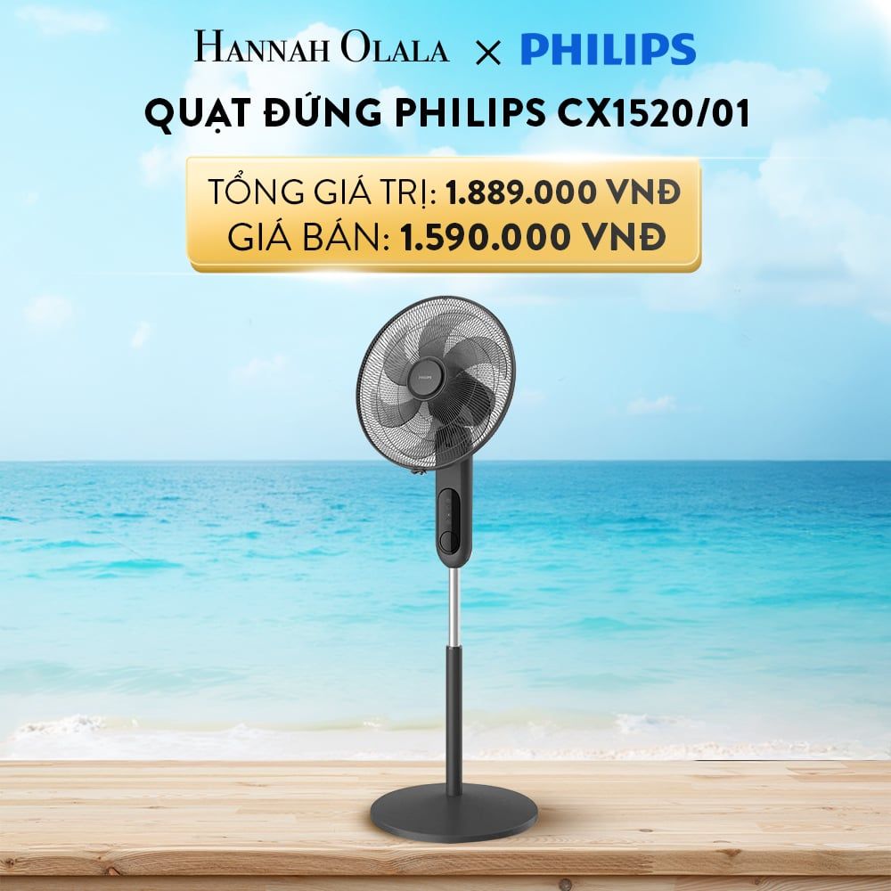 A859_DEAL 2: QUẠT ĐỨNG PHILIPS CX1520/01
