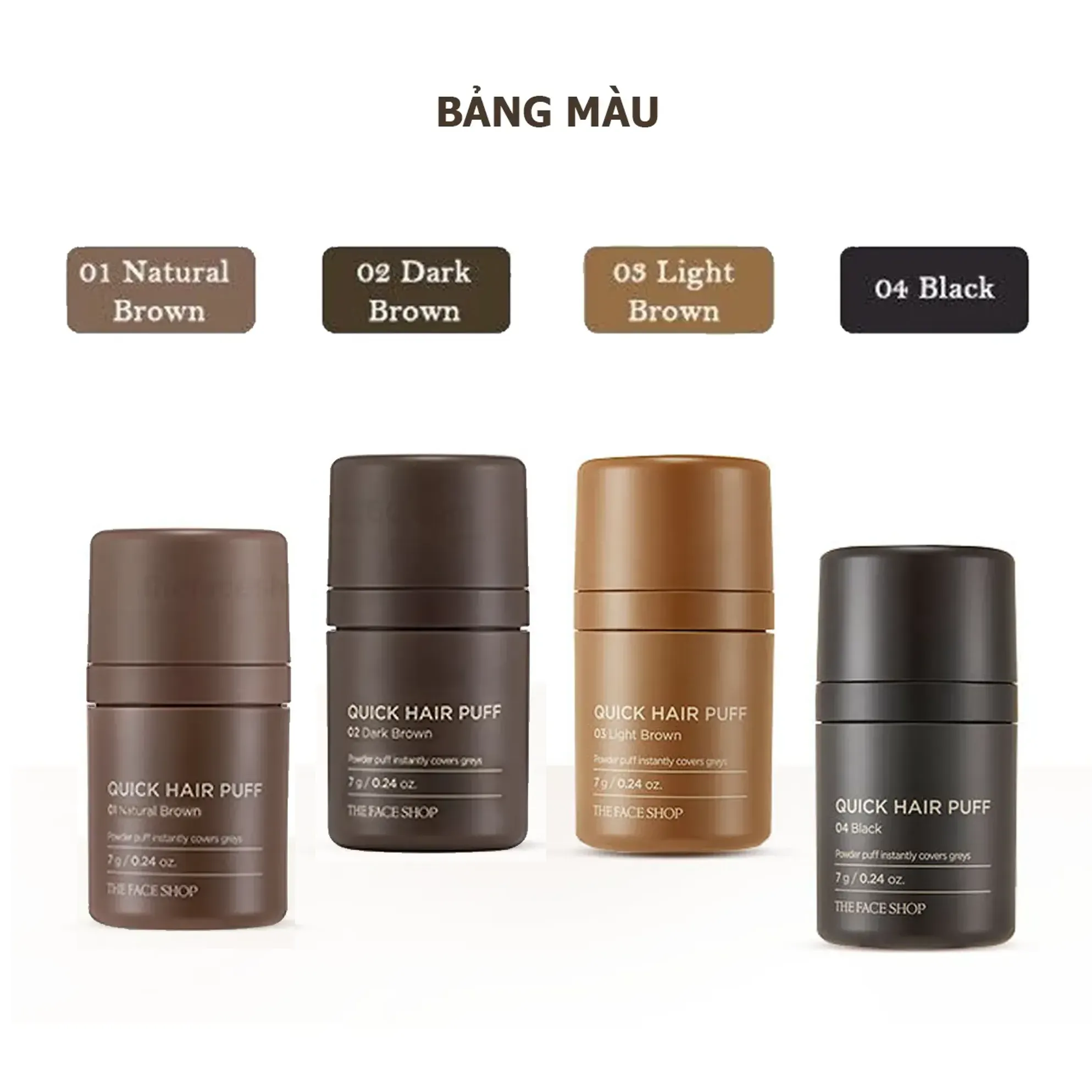 A365_DEAL 3: PHẤN CHE KHUYẾT ĐIỂM TÓC THE FACE SHOP