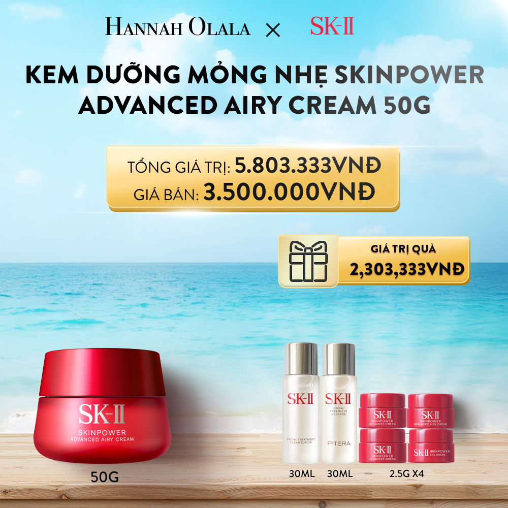 A422_DEAL 5.1: KEM DƯỠNG MỎNG NHẸ CẢI TIẾN SKINPOWER 50G