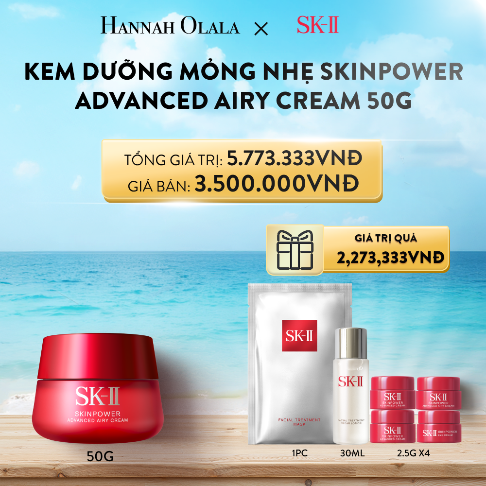 A423_DEAL 5.2: KEM DƯỠNG MỎNG NHẸ CẢI TIẾN SKINPOWER 50G