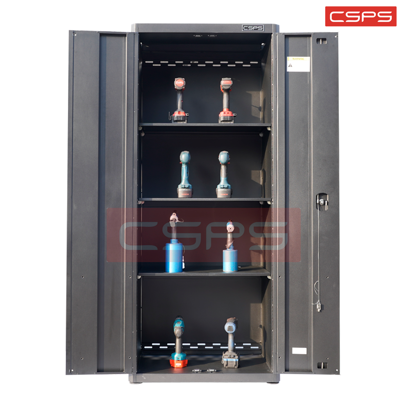 Tủ dụng cụ CSPS 76cm đen/đỏ - 3 ngăn
