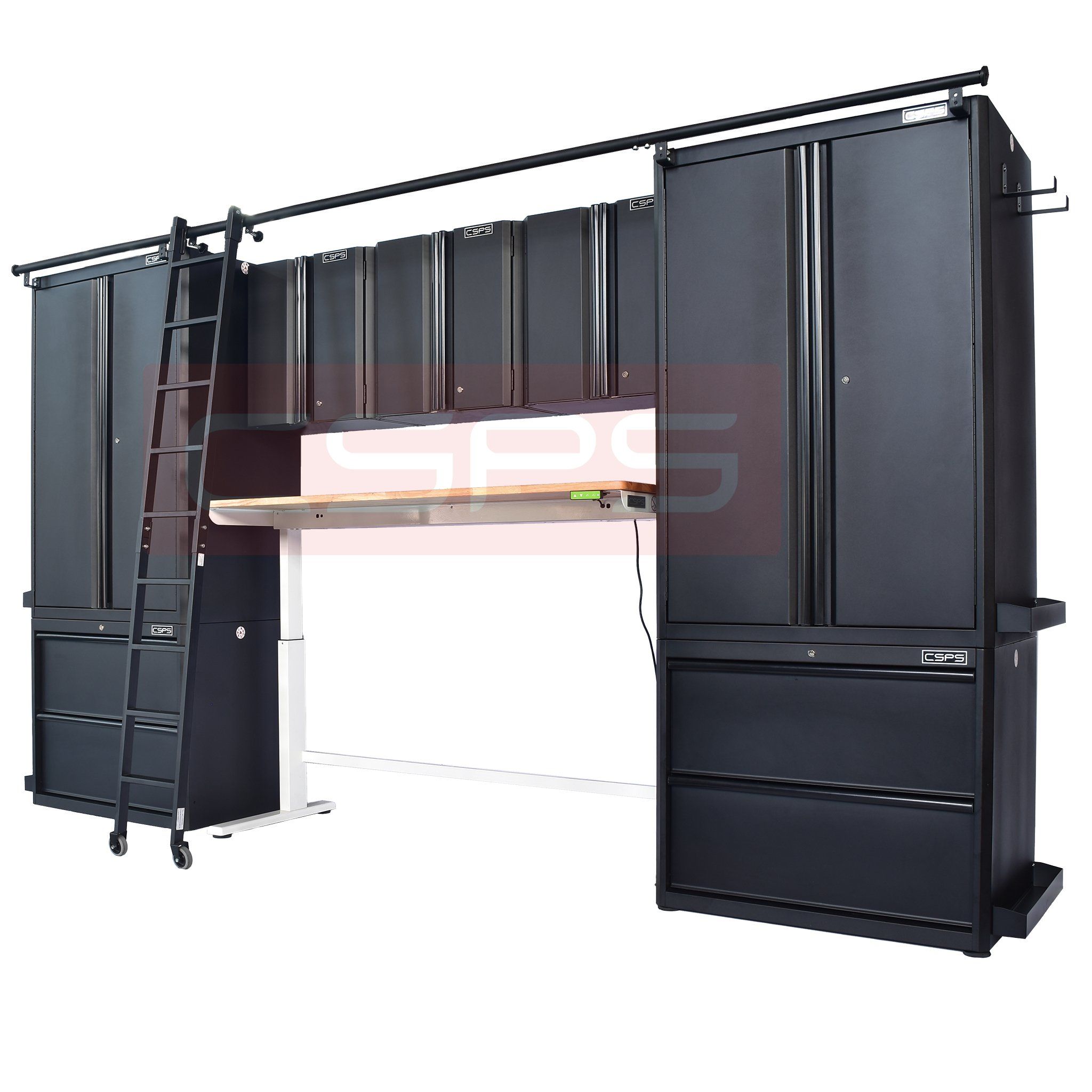 Bộ 9 tủ CSPS 366cm