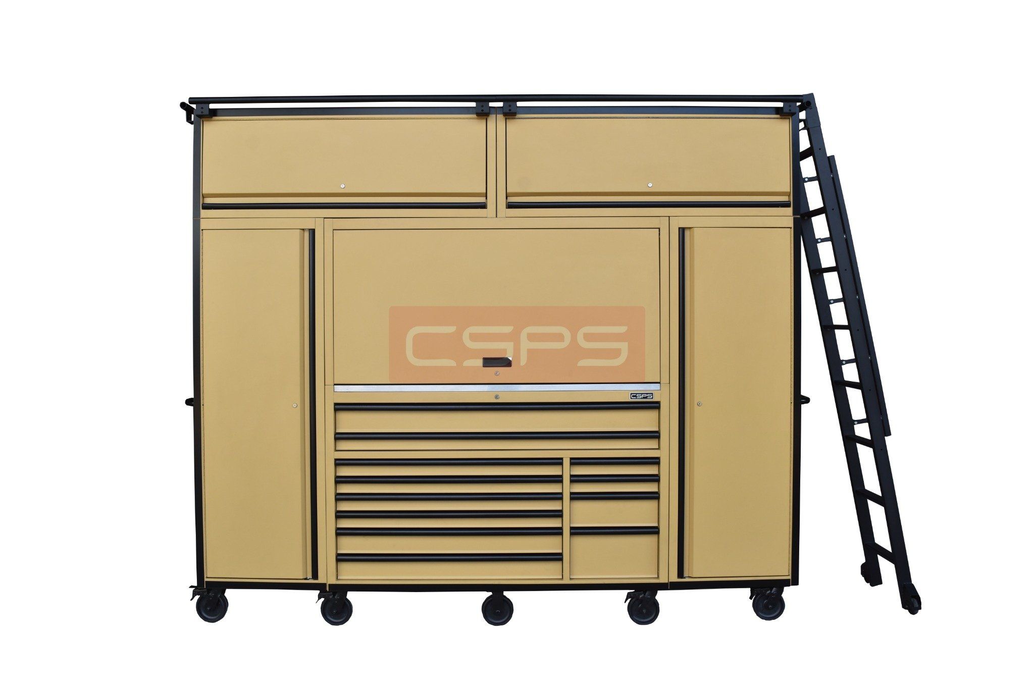 Bộ tủ dụng cụ CSPS 280cm màu nâu