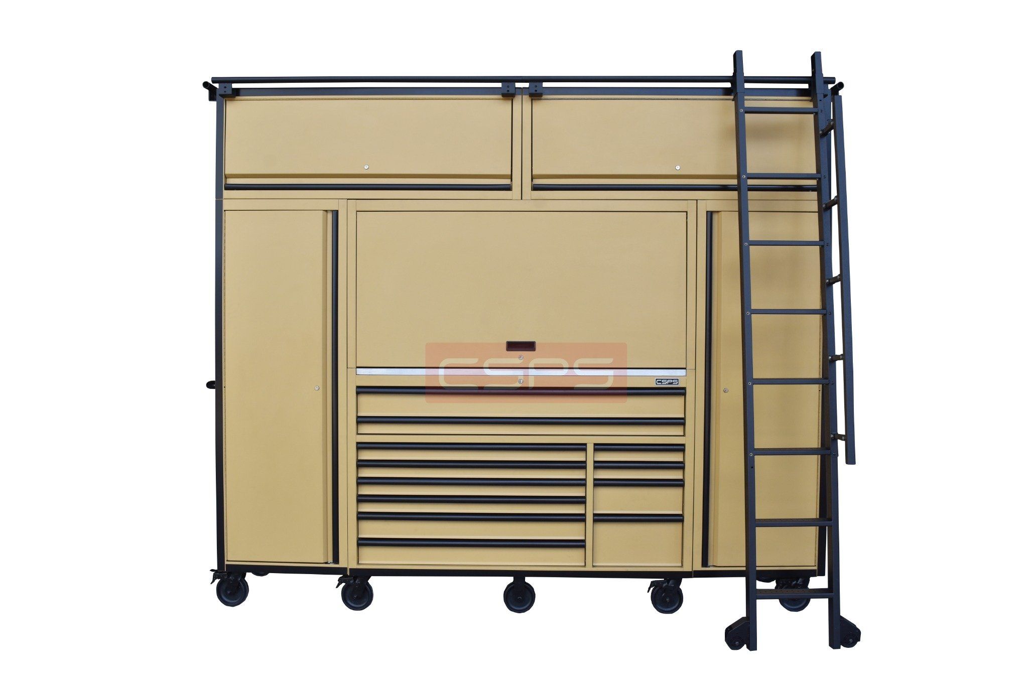 Bộ tủ dụng cụ CSPS 280cm màu nâu