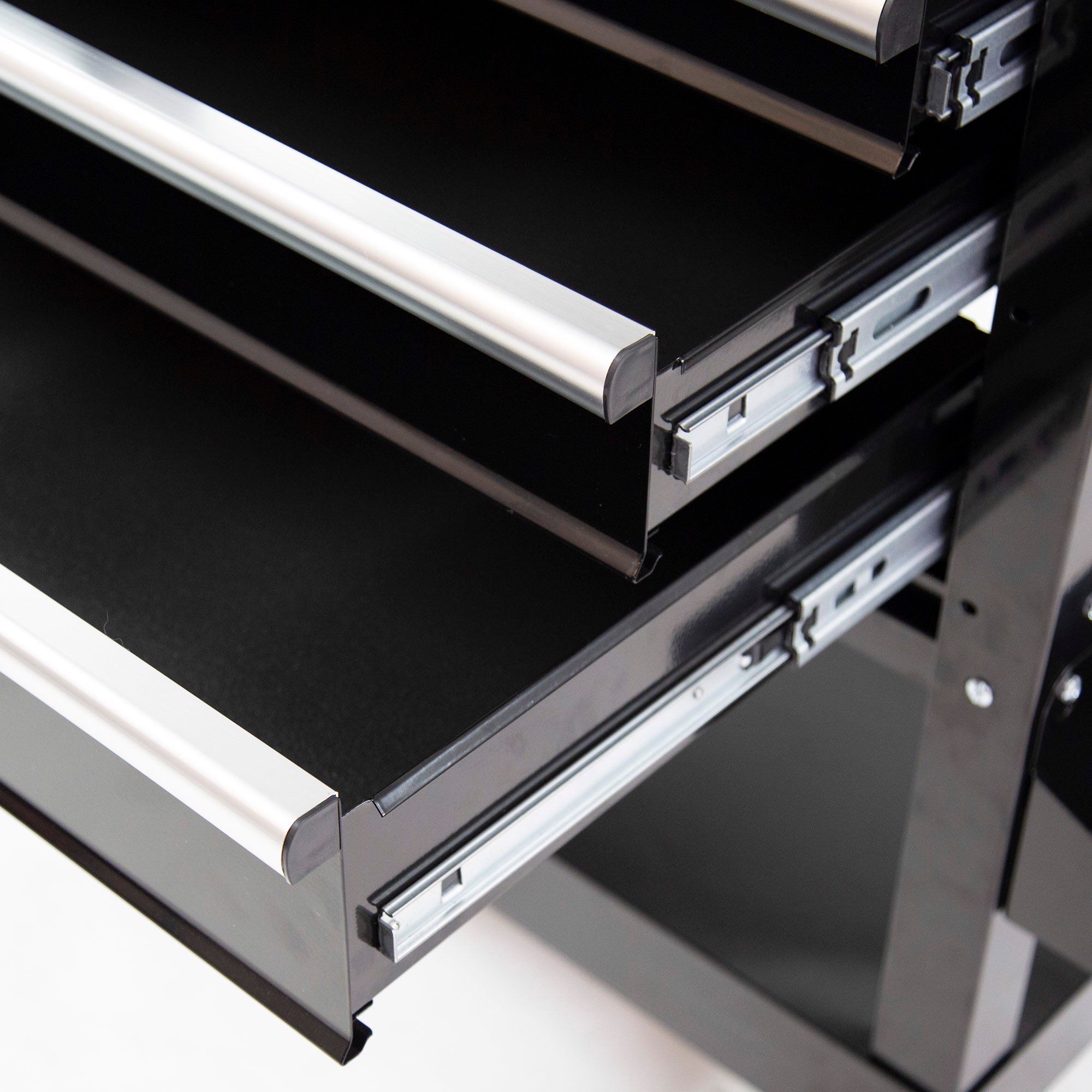 Ray trượt bi 3 tầng First Slide tải trọng 34kg /cặp - Chu kỳ đóng mở 50,000 lần