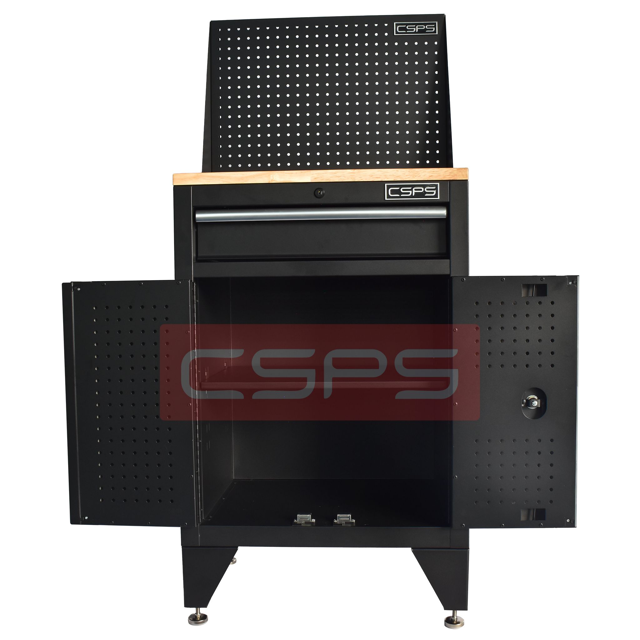 Tủ dụng cụ CSPS 61cm - 01 hộc kéo màu đen/đỏ