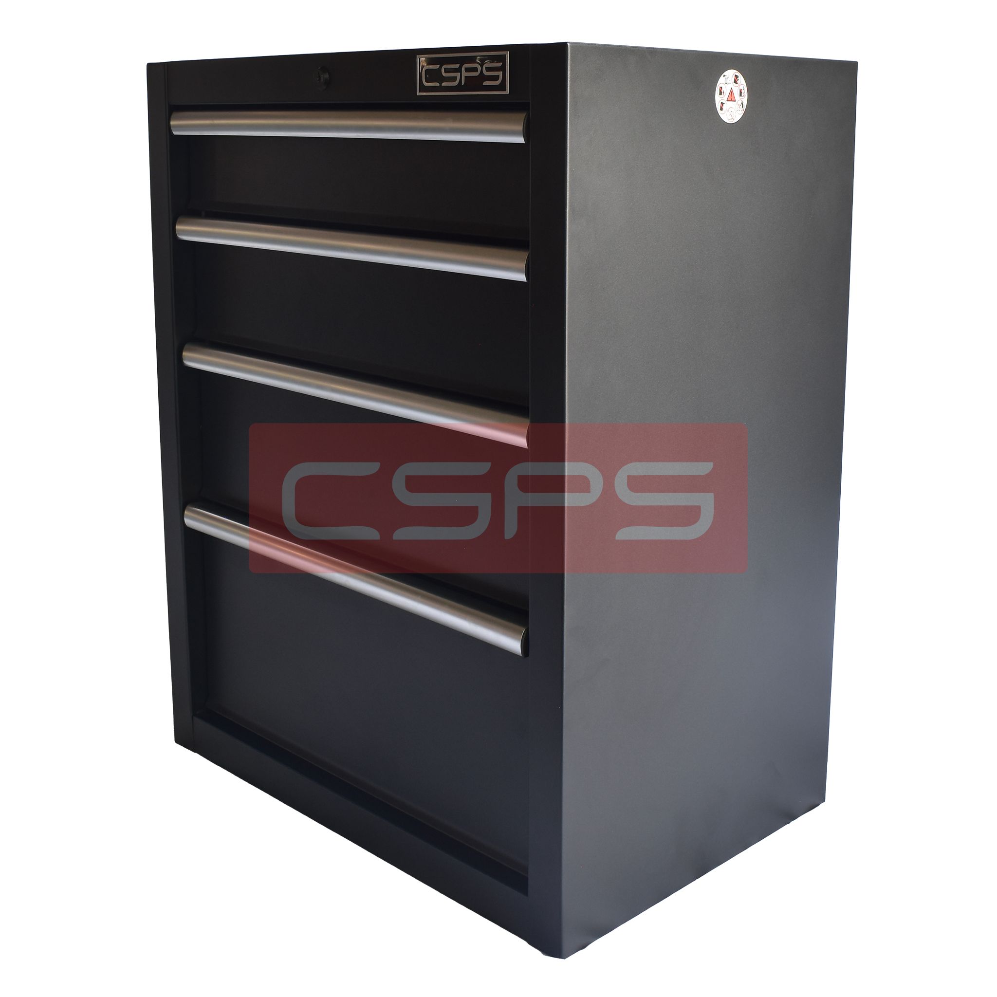 Tủ dụng cụ CSPS 61cm - 04 hộc kéo màu đen/đỏ