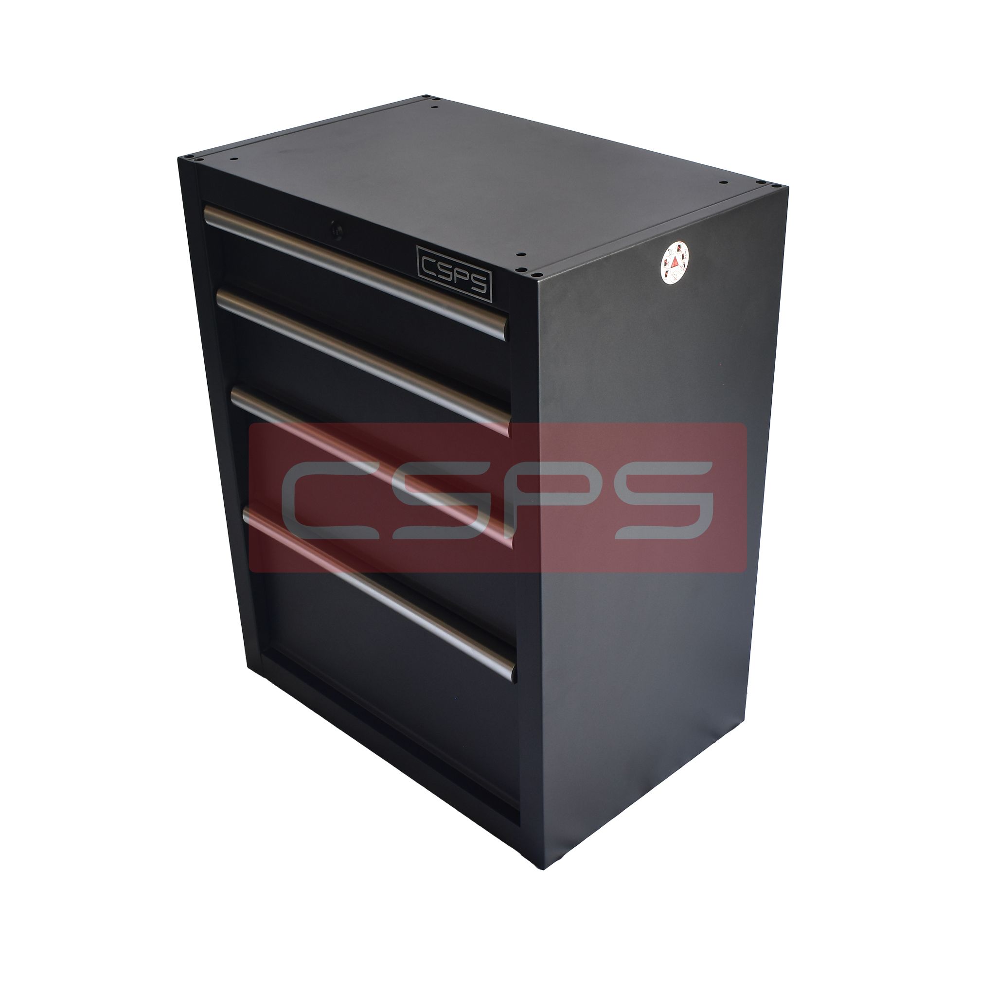 Tủ dụng cụ CSPS 61cm - 04 hộc kéo màu đen/đỏ