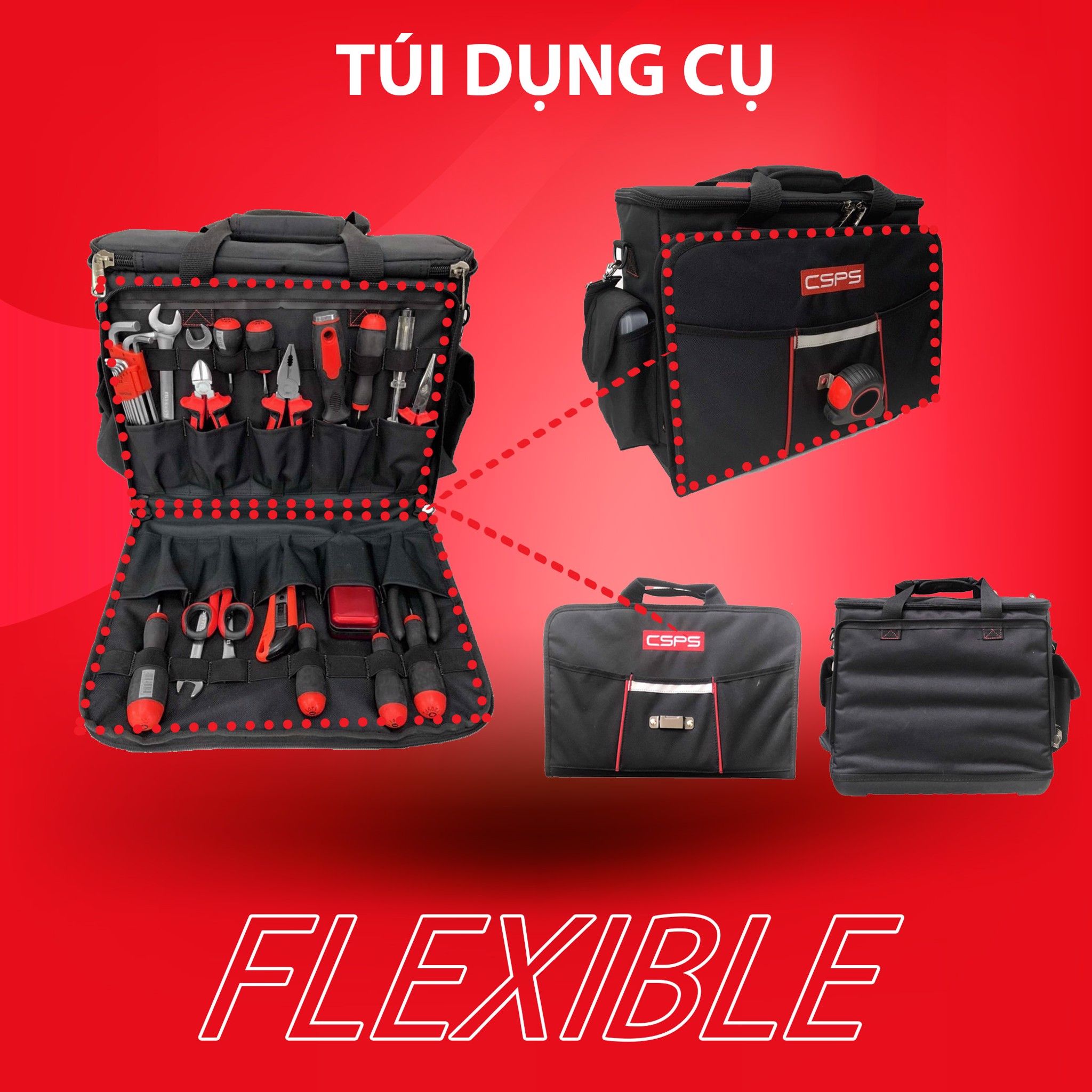 Túi dụng cụ 42cm