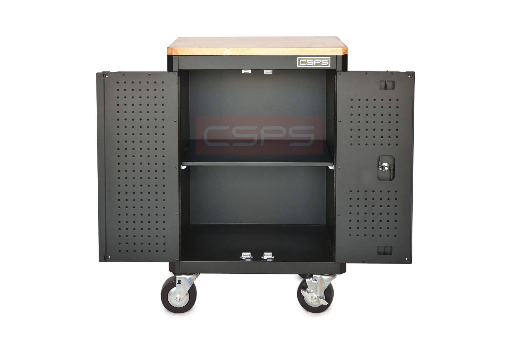  Tủ dụng cụ CSPS 61cm - 00 hộc kéo màu đen/đỏ 