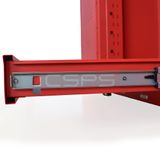  Tủ dụng cụ CSPS 76cm - 03 ngăn đen/đỏ 