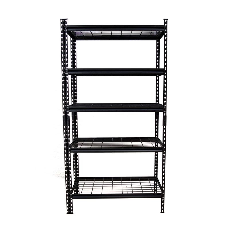 Kệ thép 5 tầng 152cm trắng/đen