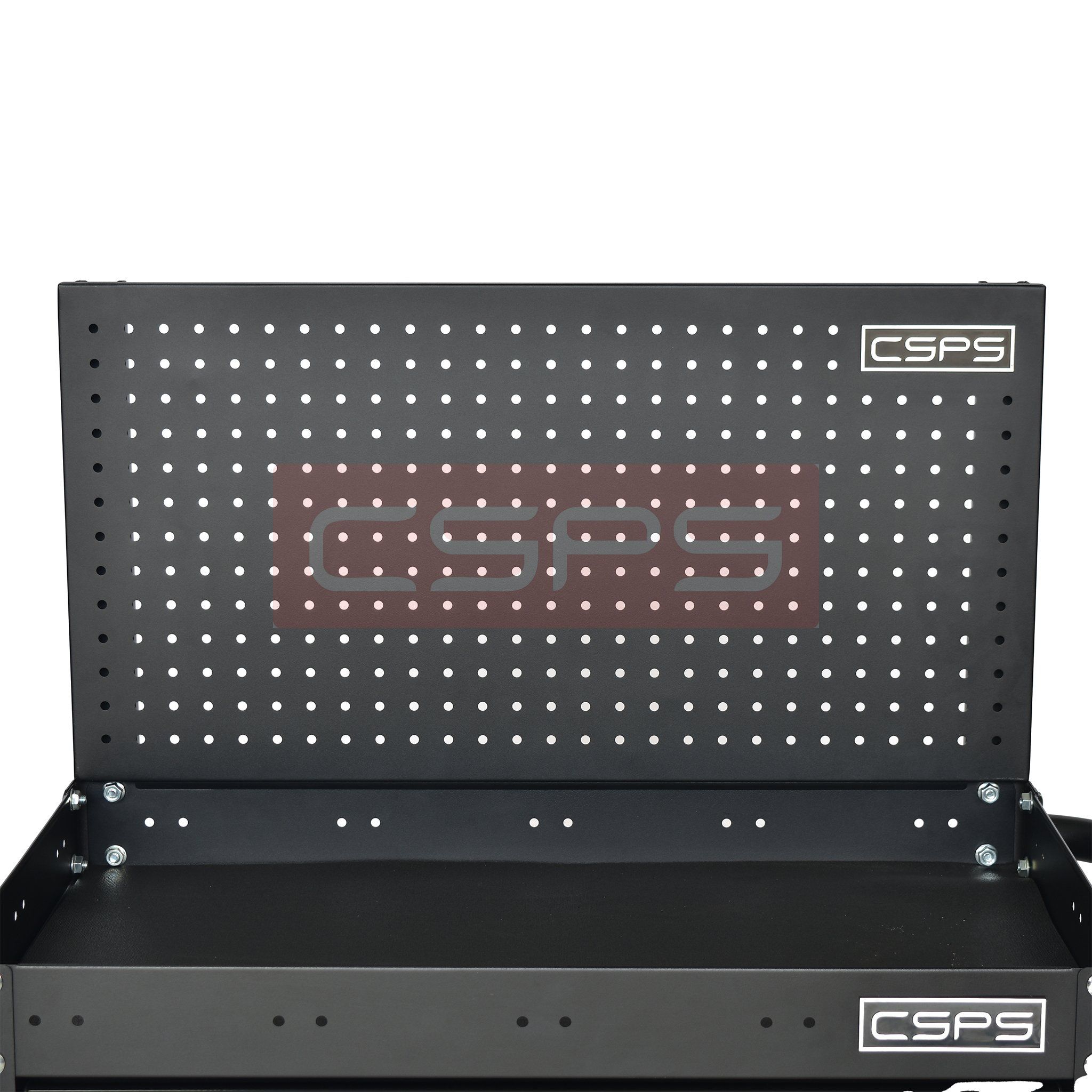 Vách lưới xe đẩy CSPS 03 ngăn - 71cm màu đen/ đỏ