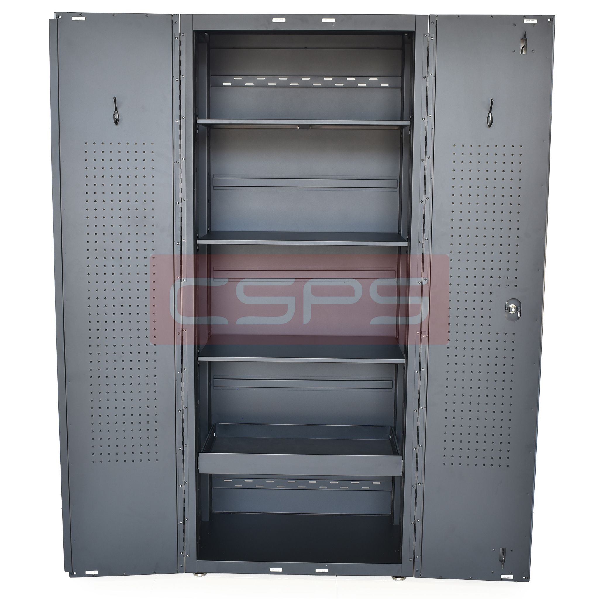 Vách ngăn tủ dụng cụ CSPS 76cm màu đen/đỏ