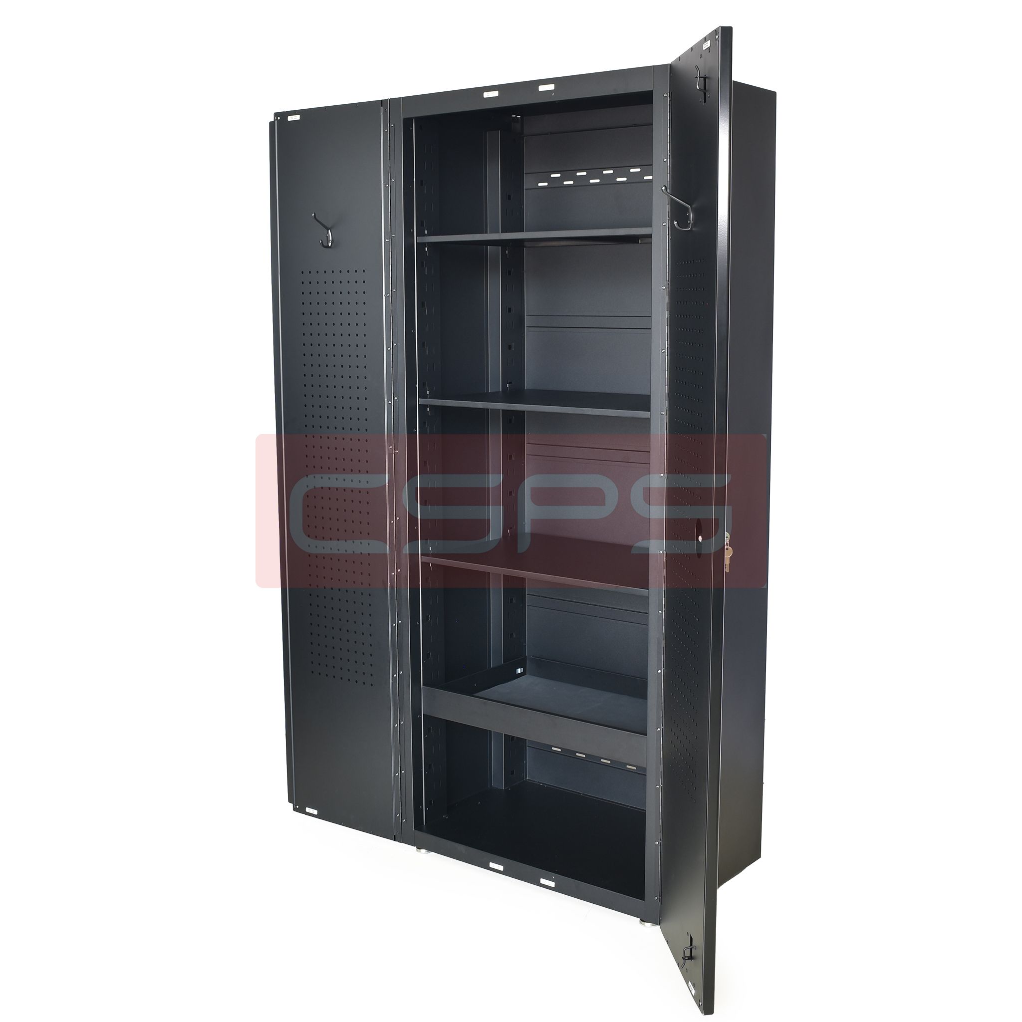 Vách ngăn tủ dụng cụ CSPS 76cm màu đen/đỏ