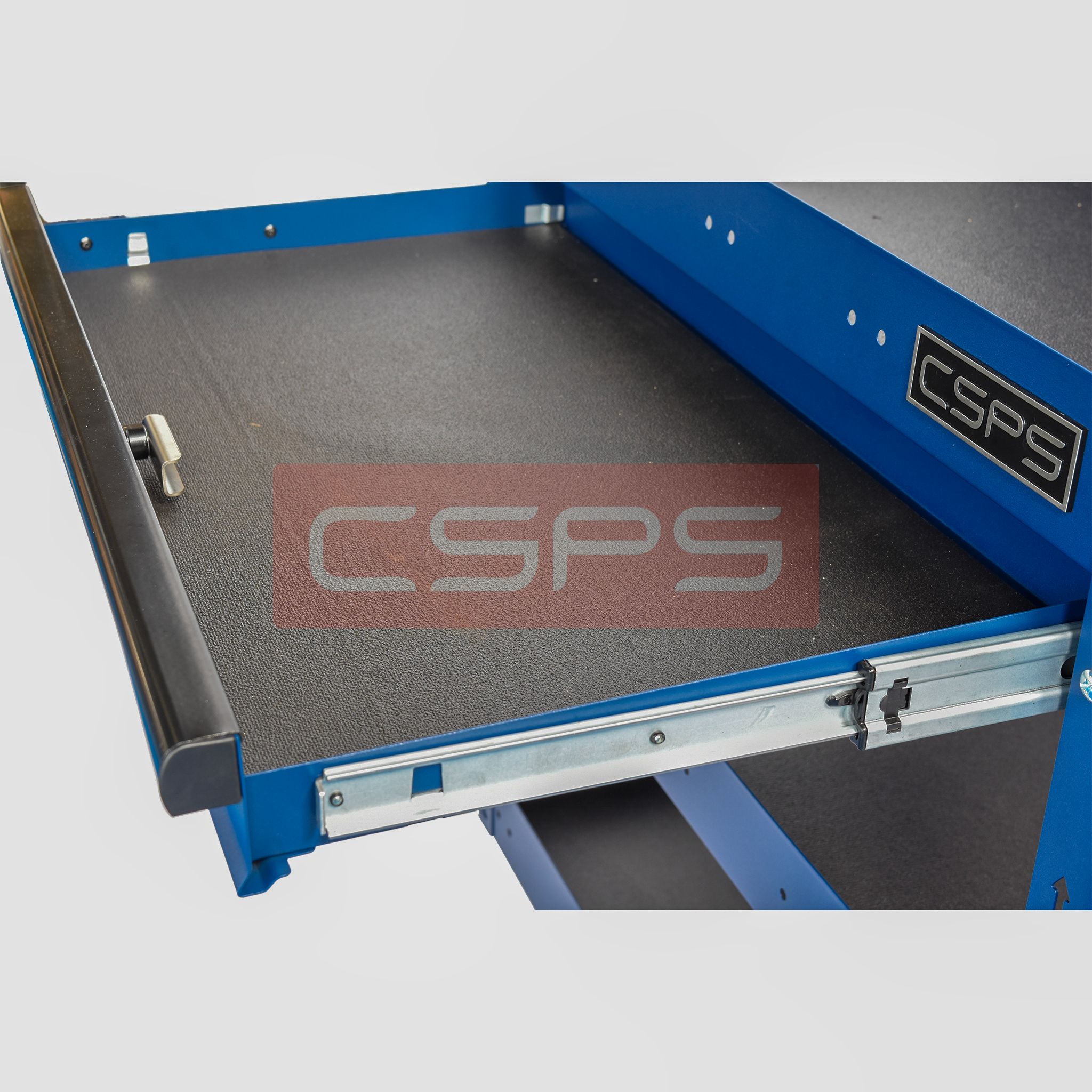 Hộc kéo xe đẩy CSPS 03 ngăn - 71cm màu đen/ đỏ/xanh dương
