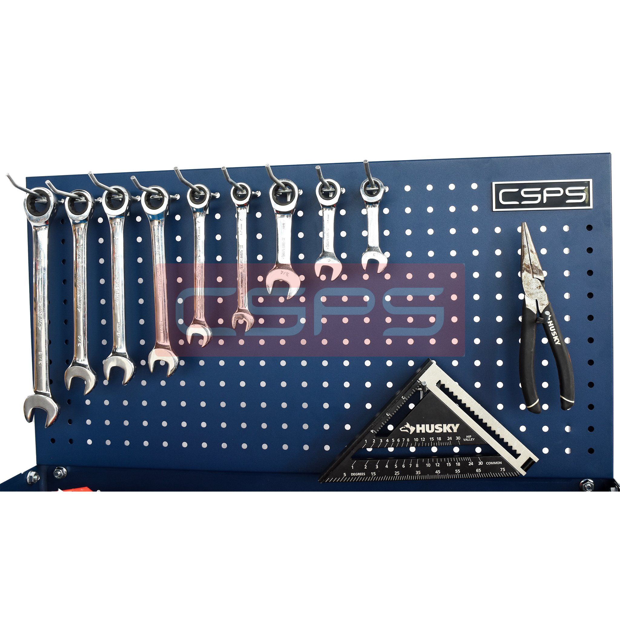 Vách lưới xe đẩy CSPS 03 ngăn - 71cm màu đen/ đỏ