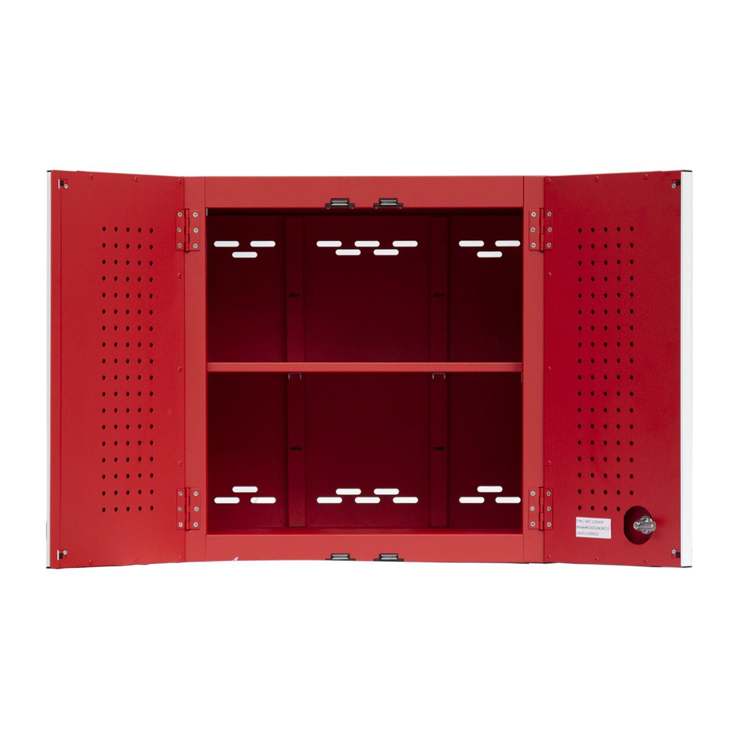 Tủ dụng cụ treo tường CSPS 61cm đen/đỏ loại dài - 01 ngăn