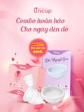 Combo Cốc nguyệt san Lincup và Đĩa nguyệt san