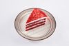 Red velvel cake piece