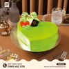 Green Heart Cake