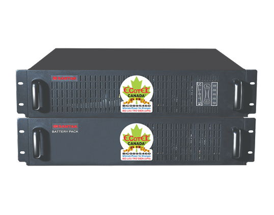 UPS SANTAK TRUE ONLINE RACK MOUNT 2KVA - MODEL C2KR