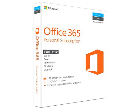 Phần mềm Office 365 Personal English APAC EM Subscr 1YR Medialess P2 (QQ2-00570)