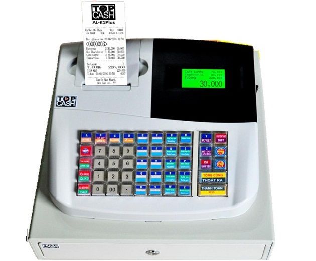 Máy tính tiền TOPCASH AL-K1 Plus