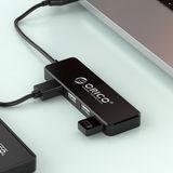 Bộ chia USB HUB 4 cổng USB 2.0 Orico FL01-BK