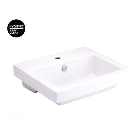 Chậu Lavabo COTTO C01397 Quado Treo Tường