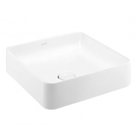 Chậu Lavabo COTTO C003417 Đặt Bàn Sensation Square