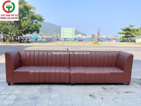 GHẾ SOFA BĂNG ĐỆM DA