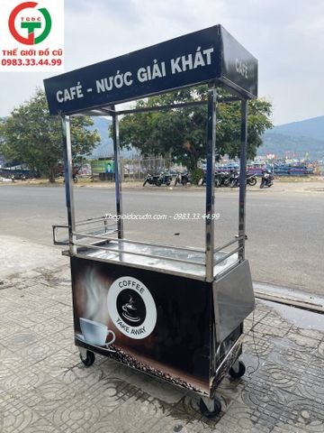 TỦ BÁN INOX CAFE - NƯỚC GIẢI KHÁT