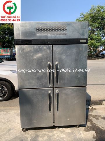 TỦ ĐÔNG INOX CÔNG NGHIỆP 4 CÁNH