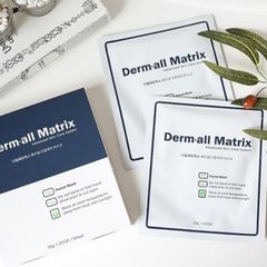 Mặt nạ Derm-All Matrix Facial Mask 4 miếng Hàn Quốc chống lão hóa, dưỡng ẩm, trắng da có tốt không ? mua ở đâu ? giá bao nhiêu ?