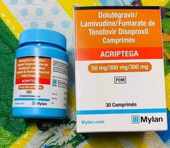 Thuốc Acriptega thế hệ 3 tốt nhất, Thuốc Dolutegravir 50mg mới nhất hiện nay ? acriptega là thuốc gì ? thuốc acriptega có tốt không ? thuốc acriptega có tác dụng gì ? tác dụng phụ của thuốc acriptega